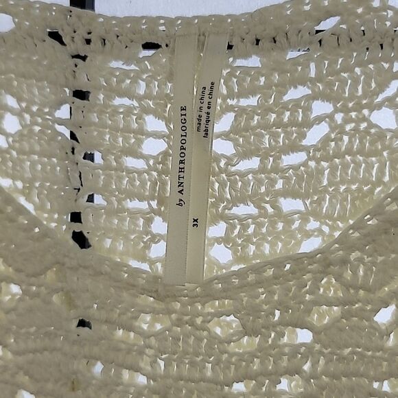 Anthropologie Brittania Crochet Midi Dress - Picture 5 of 11